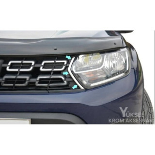Dacia Duster Krom Ön Panjur Köşesi 2018 Dacia Duster Krom Ön Panjur Köşesi 2018