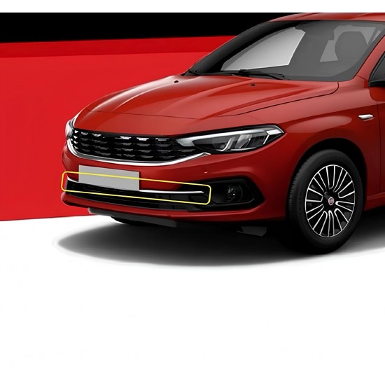 Fiat Egea Sedan Krom Ön Tampon Çıtası 2020 Üzeri