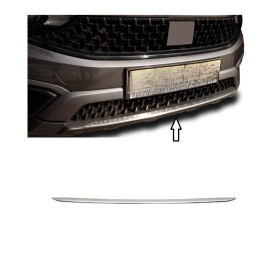Fiat Egea Cross Krom Ön Tampon Çıtası 2020 Üzeri
