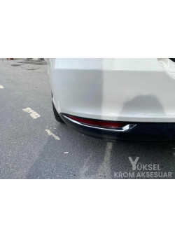 Fiat Egea Krom Arka Reflektör Çerçevesi 2014 Üzeri Uyumlu 