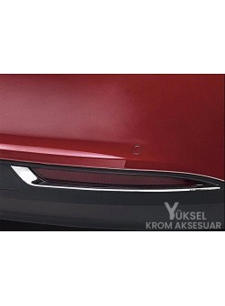 Fiat Egea Krom Arka Reflektör Çerçevesi 2015 Üzeri Uyumlu 