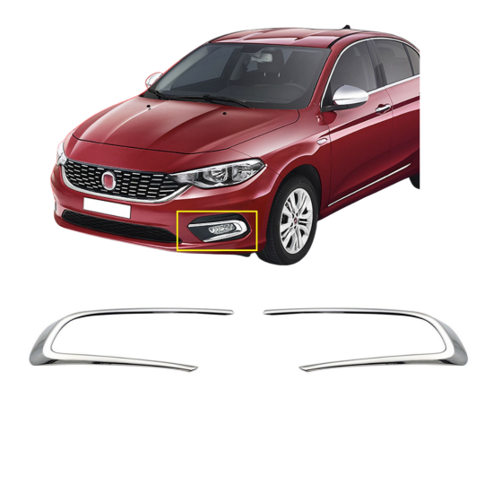 Fiat Egea Krom Sis Çerçevesi 2014-2020 Uyumlu Geniş Modeli 