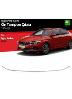 Fiat Egea Sedan Krom Ön Tampon Çıtası 2020 Üzeri