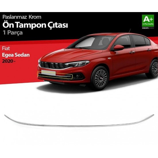 Fiat Egea Sedan Krom Ön Tampon Çıtası 2020 Üzeri