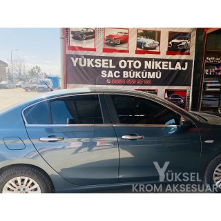 Fiat Egea Krom Cam Çerçeve Sedan 2015 Ve Üzeri Uyumlu (Geniş Modeli)