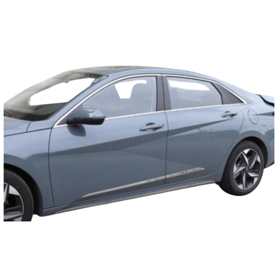 Hyundai Elentra Krom Cam Çerçeve Tam Tur 2019 Üzeri 