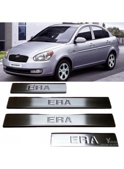 Hyundai Accent Era Krom Paslanmaz Çelik Kapı Eşiği 2005-2011