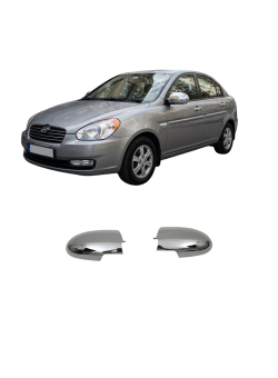 Hyundai Accent Era Krom Ayna Kapağı 2005-2012 Uyumlu 