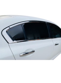 Honda Civic Krom Cam Çerçevesi Tam Tur 2012-2015 Uyumlu 