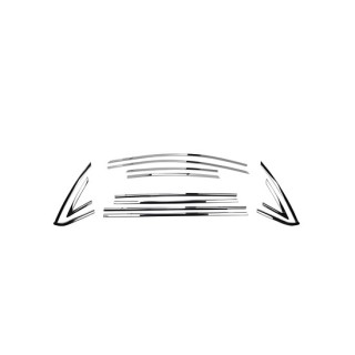 Ford Focus 2.5 Hb Krom Cam Çerçeve Tam Tur 2008-2011 Uyumlu