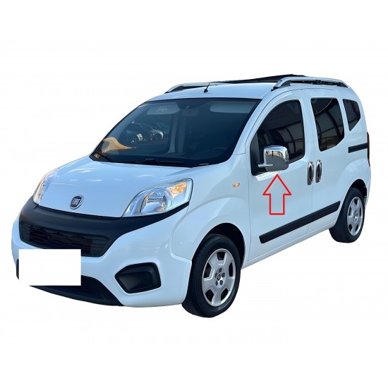 Fiat Fiorino Krom Ayna Kapağı 2008-2023 Uyumlu