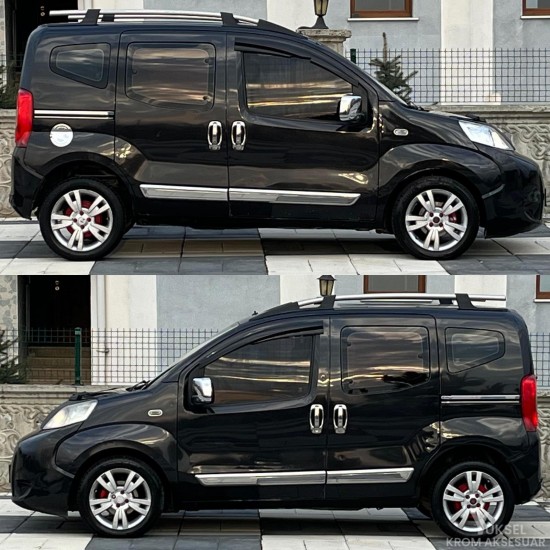 Fiat Fiorino Krom Kapı Kolu Set 8 Parça 2008-2024 Uyumlu