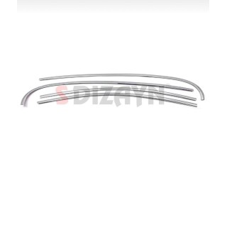 Renault Fluence Krom Cam Üst Çıtası 2010 Üzeri Renault Fluence Krom Cam Üst Çıtası 2010 Üzeri