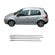 Volkswagen Golf 5 Krom Cam Çıtası 2004-2009