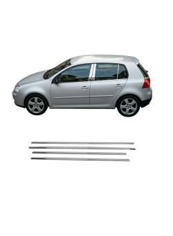 Volkswagen Golf 5 Krom Cam Çıtası 2004-2009