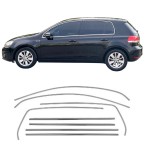 Volkswagen Golf 6 Krom Cam Çerçeve Tam Tur 2009-2013 