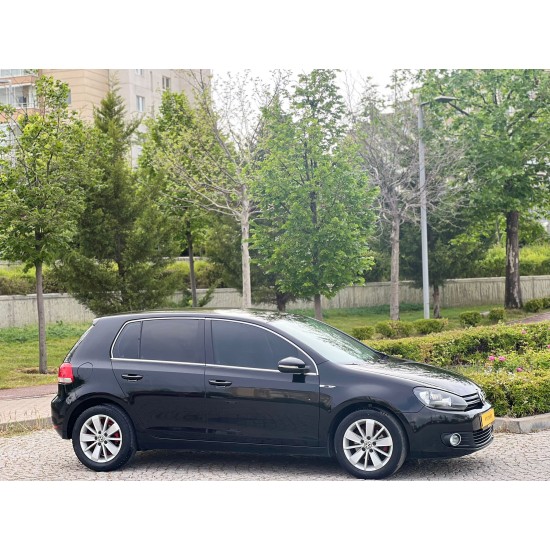 Volkswagen Golf 6 Krom Cam Çerçeve Tam Tur 2009-2013
