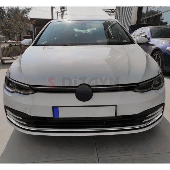 Volkswagen Golf 8 Krom Ön Tampon Çıtası 2020-2024