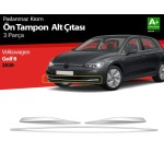 Volkswagen Golf 8 Krom Ön Tampon Çıtası 2020-2024 