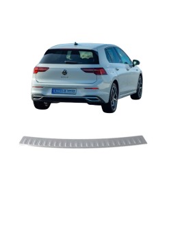 Volkswagen Golf 8 Krom Arka Tampon Eşiği 2020 Üzeri Uyumlu 