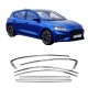 Ford Focus 4 Hb Krom Cam Çerçeve Tam Tur 2019 Üzeri Uyumlu