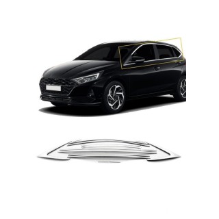 Hyundai İ20 Krom Cam Çerçevesi Nikelajı Tam Tur 2020 Üzeri Uyumlu Hyundai İ20 Krom Cam Çerçevesi Nikelajı Tam Tur 2020 Üzeri Uyumlu