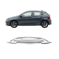 Hyundai İ20 Krom Cam Çerçevesi Nikelajı Tam Tur 2020 Üzeri Uyumlu 