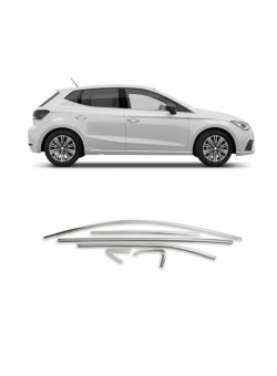 Seat İbiza Krom Cam Çerçeve 2017 Üzeri Uyumlu 