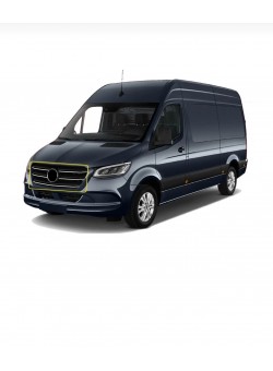 Sprinter W907 Krom Ön Panjur 5 Prç. İnce Tip 