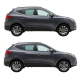 Hyundai İx35 Krom Cam Çerçeve Tam Tur 2010-2015 Uyumlu Hyundai İx35 Krom Cam Çerçeve Tam Tur 2010-2015 Uyumlu