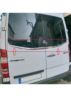 Volkswagen Crafter Krom Arka Cam Alt Çıtası 2006-2017