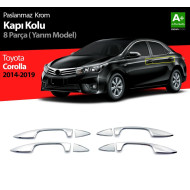 Toyota Corolla Krom Kapı Kolu 2013-2018 Uyumlu 