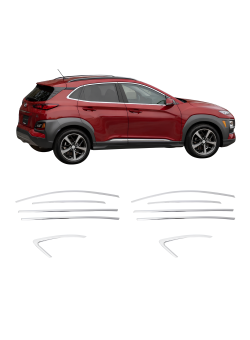 Hyundai Kona Krom Cam Çerçeve Tam Tur 
