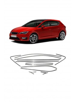 Seat Leon Krom Cam Çerçevesi 2013 Üzeri