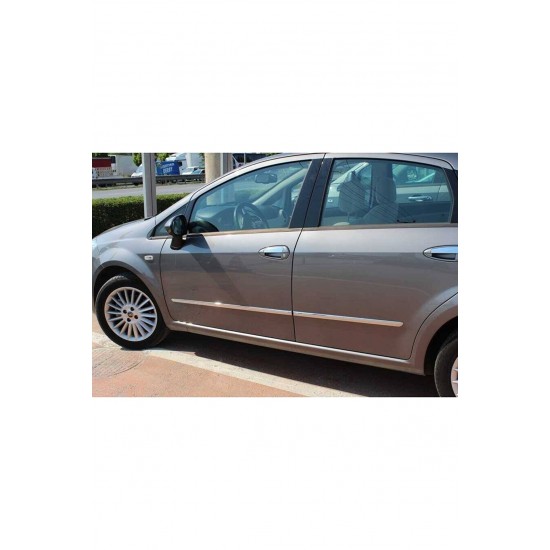 Fiat Linea Krom Yan Kapı Çıtası 2007 Üzeri Paslanmaz Çelik