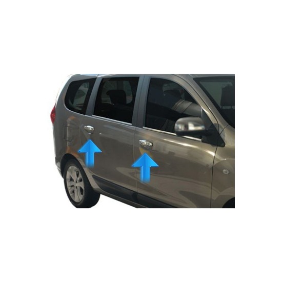 Dacia Lodgy Krom Kapı Kolu 2012 Üzeri Uyumlu