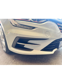 Renault Megane 4 2020 Üzeri Krom Paslanmaz Tampon Çıtası 2 Parça 