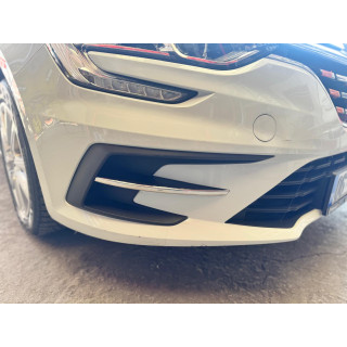 Renault Megane 4 2020 Üzeri Krom Paslanmaz Tampon Çıtası 2 Parça