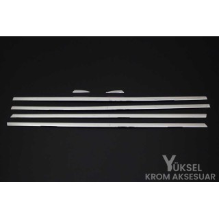 Renault Megane 4 Sedan Krom Cam Çıtası 6 Parça 2016 Ve Üzeri Uyumlu