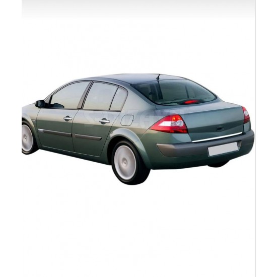 Renault Megane 2 Sedan Krom Bagaj Alt Çıtası 2004-2010