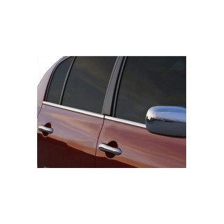 Renault Megane 2 Krom Cam Çıtası 2002-2009 P. Çelik (SEDAN)