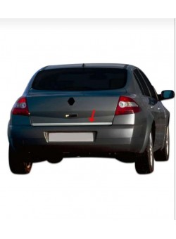 Renault Megane 2 Sedan Krom Bagaj Alt Çıtası 2004-2010 Uyumlu 