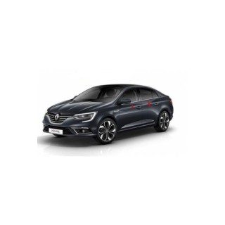 Renault Megane 4 Sedan Krom Cam Çıtası 6 Parça 2016 Ve Üzeri Uyumlu