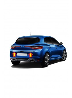 Renault Megane 4 Hb Krom Bagaj Alt Çıtası 2016-2021