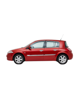 Renault Megane 2 Hb Krom Cam Çerçeve Tam Tur 2004-2010 