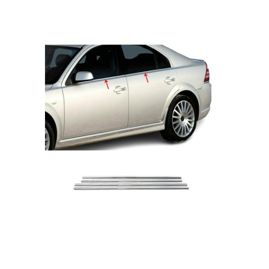 Ford Mondeo Krom Cam Çıtası 2002-2006 Ford Mondeo Krom Cam Çıtası 2002-2006