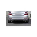 Skoda Octavia A7 Krom Arka Difüzör 3 Parça 2013-2017 Uyumlu 