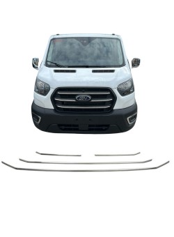 Ford Transit Krom Ön Panjur 2019 Üzeri 4 Parça 