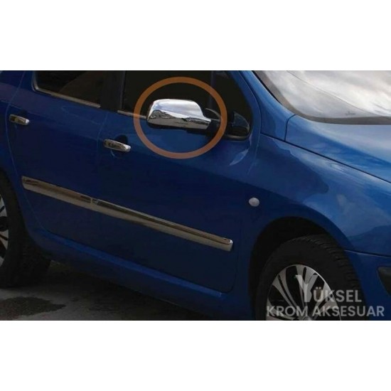 Peugeot 307 Krom Ayna Kapağı 2001-2008