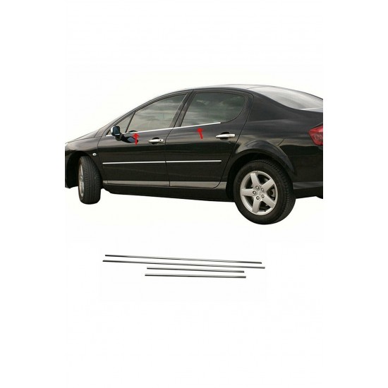 Peugeot 407 Krom Cam Çıtası